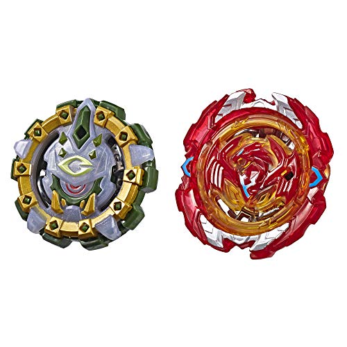 BEYBLADE Burst Turbo Slingshock Dual Pack Phoenix P4 and Cyclops C4 - 2 Right-Spin Battling Tops Age 8