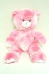 The Build a Bear Factory Pink and White Long Hair Bear 15 Stuffed Doll