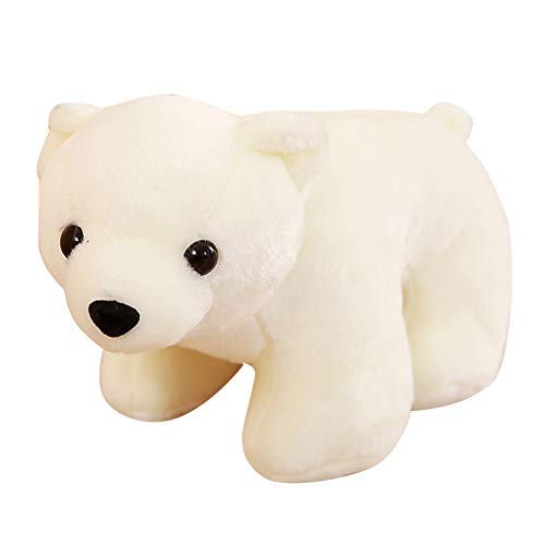 VSFNDB Polar Bear Stuffed Animal Plush Toy 8 Inch White Bear Toys for Kids Child Girls Boys 8Inches